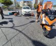 רוכב אופנוע נפצע בתאונת דרכים באשדוד