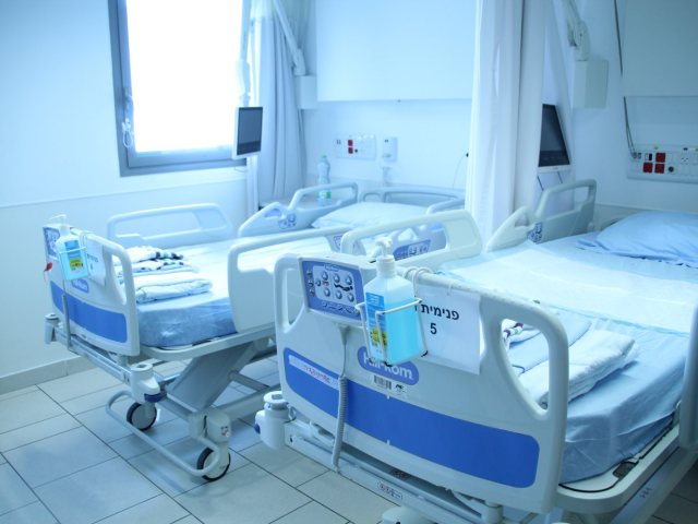 מחלקת הקורונה באסותא אשדוד. צילום: שמואל סרדינס