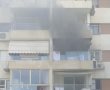 שריפה פרצה בדירת מגורים באשדוד (וידאו)