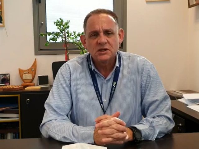 ד"ר ארז ברנבוים, מנכ"ל בית החולים אסותא אשדוד. קרדיט: דוברות בית החולים