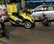 פגע וברח: תאונת דרכים קשה מאוד ברחוב רוגוזין באשדוד - נהג רכב פגע בנכה על כיסא גלגלים ונמלט