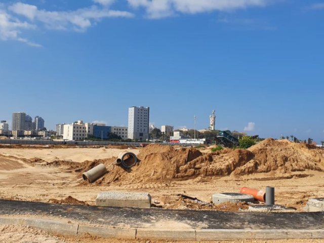 עבודות התשתית בשכונת פארק לכיש