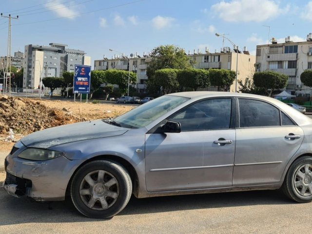 רכבו של החשוד. קרדיט: דוברות המשטרה