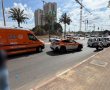 רוכב אופנוע בן 75 נפצע בינוני בתאונה באשדוד