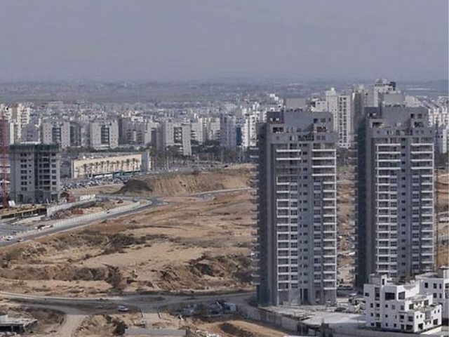 בניה במע"ר דרום (צילום: אבי רוקח)