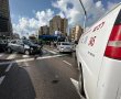 תאונה בין שני כלי רכב בשדרות הרצל פינת ירושלים באשדוד
