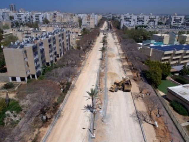 העבודות בשדרות הרצל