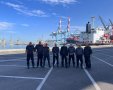 צוות כבאות והצלה תחנה אזורית אשדוד בנמל אשדוד (אלקנה ביטון)