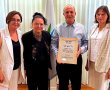 ראש העיר ד”ר יחיאל לסרי הוכתר כ”יקיר אולפן שפה יפה” על תרומתו לקליטת העלייה באשדוד