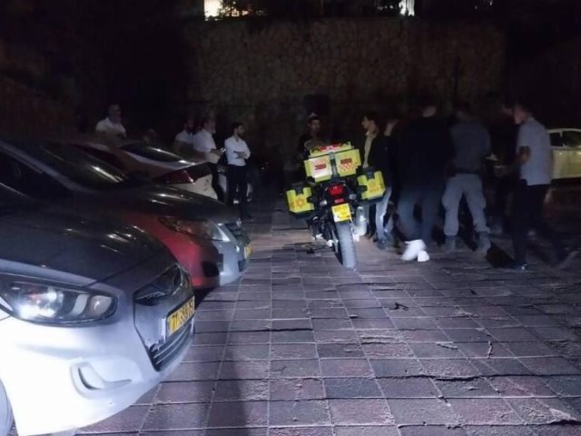 זירת הרצח באלעד (תיעוד מבצעי מד"א)