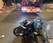רוכב אופנוע נפצע הלילה בתאונת דרכים באשדוד